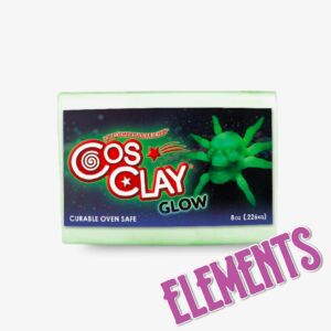 Sculpt Shop CosClay Elements Glow Green